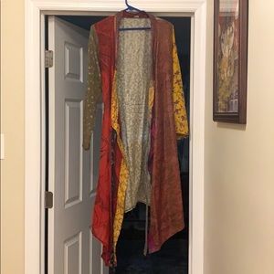 Silk Indian robe